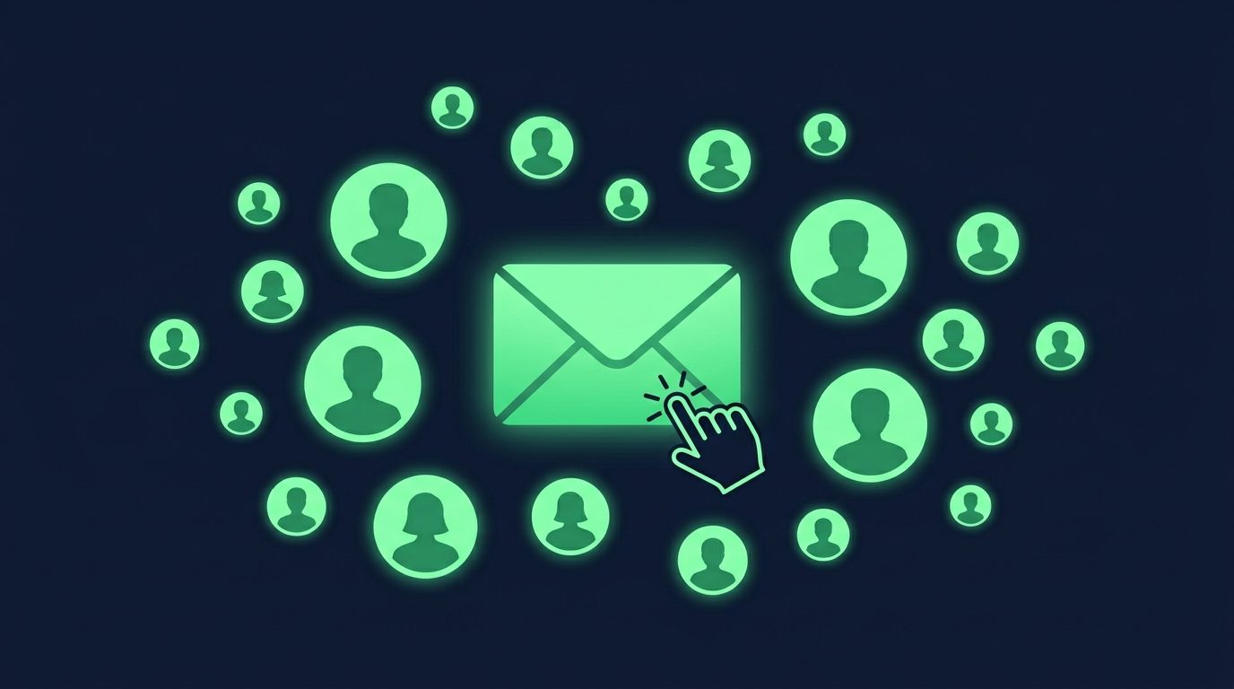 Solo ads email funnel showing targeted clicks turning into affiliate leads